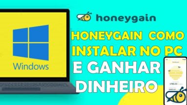 Honeygain como instalar no computador e no celular e ganhar dinheiro | App Honeygain