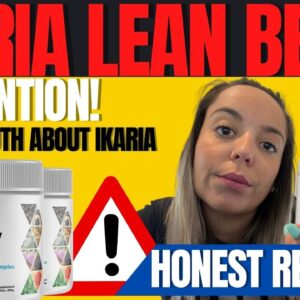 Ikaria Lean Belly Juice Reviews 🚨((NOBODY TELLS YOU THIS!)🚨- Ikaria Lean Belly Juice - Ikaria 2023