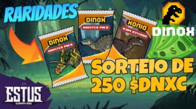 DinoX 🦖 RARIDADES + SORTEIO!