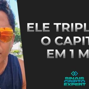 SINAIS CRIPTO EXPERT - RESULTADOS - ALUNO FELIPE TRIPLICOU O CAPITAL