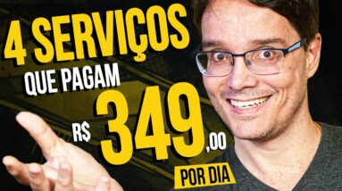 R$349 REAIS POR DIA! 4 SERVIÇOS QUE VOCÊ PODE PRESTAR PRA EMPRESAS GRINGAS