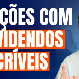 CINCO AÇÕES COM DIVIDENDOS INCRÍVEIS (E COMO VC PODE DOBRAR ESSES DIVIDENDOS) - 2023