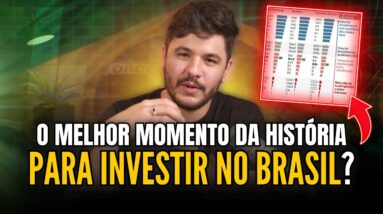 É o melhor momento para investir no BRASIL? Os riscos mudaram!