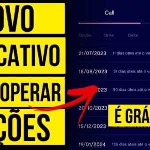 NOVO APLICATIVO PARA OPERAR OPÇÕES: É O MELHOR ATÉ AGORA!!!
