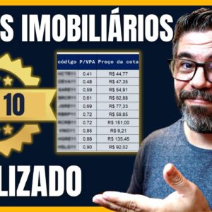 TOP 10 FUNDOS IMOBILIÁRIOS ATUALIZADO! BARATOS E PAGANDO BONS DIVIDENDOS,  RENDIMENTO!