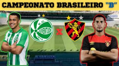 JUVENTUDE X SPORT | Campeonato Brasileiro Série B | Escalações, informações e muito mais