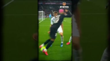 This is what Happens when Neymar Receives a Yellow Card for Dribbling 😈🔥#shorts #football