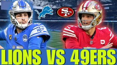 🔥 UNMISSABLE! LIONS VS. 49ERS: WHERE TO WATCH NOW? WHO WILL WIN?