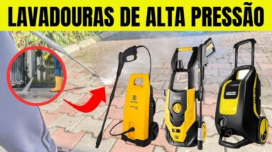 TOP 5 MELHORES LAVADORAS DE ALTA PRESSÃO DO MOMENTO!