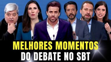 MELHORES MOMENTOS NO DEBATE DO SBT A PREFEITURA DE SÃO PAULO 2024